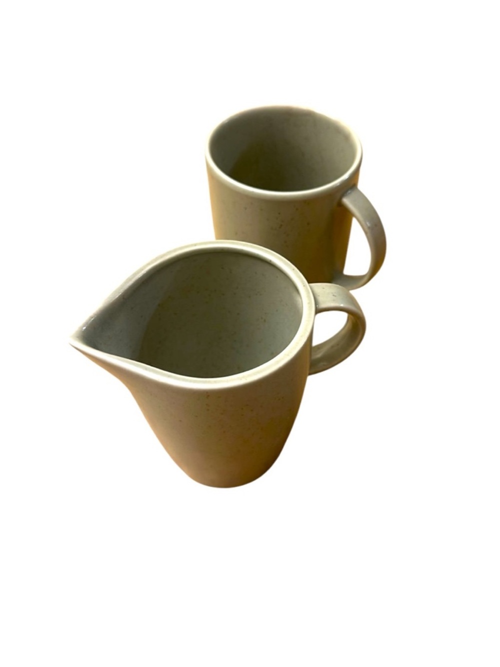 CALVIN KLEIN  “the khaki collection cargo ” mug and creamer